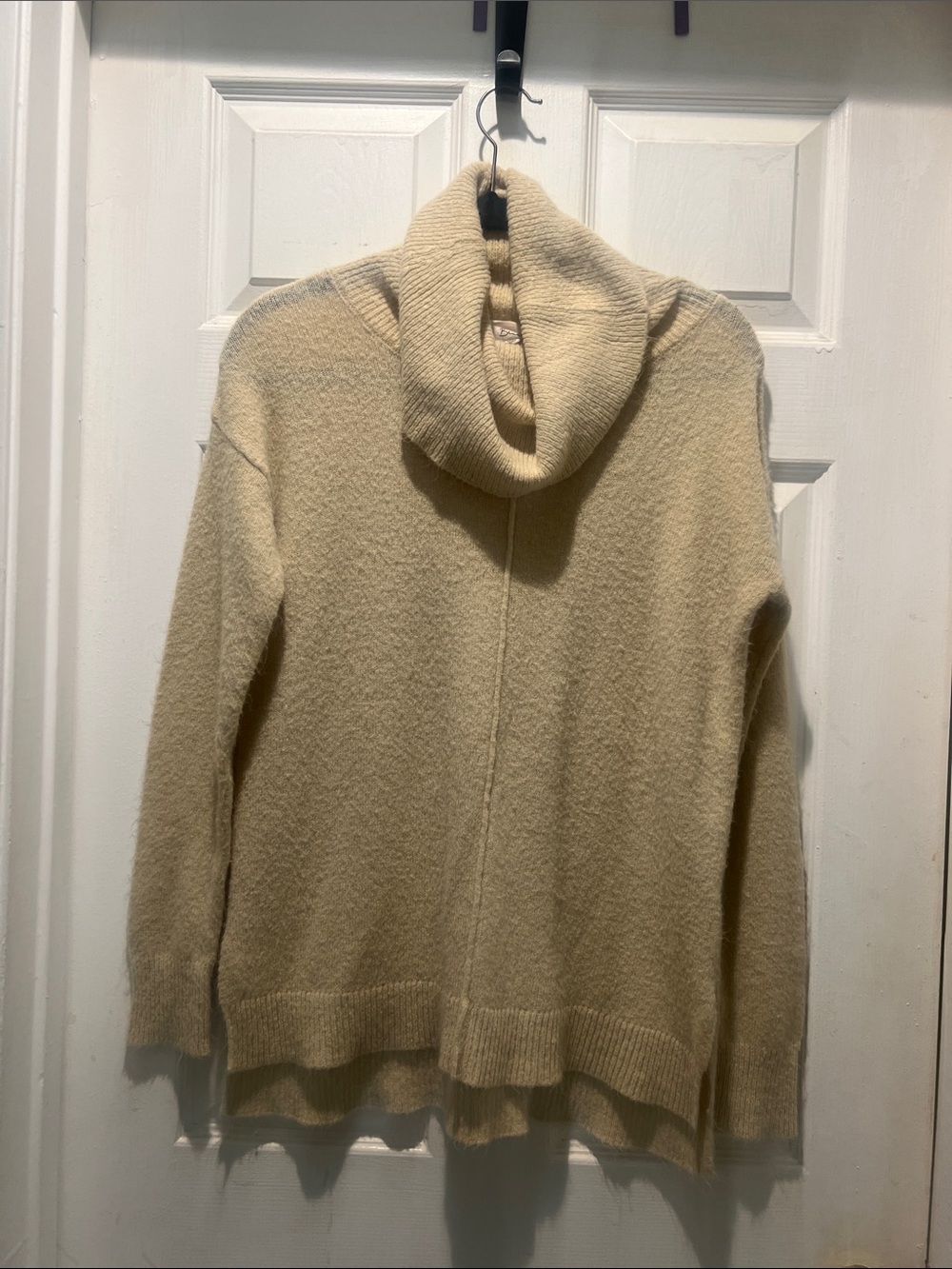 Becaal Cream Cowl Neck Sweater